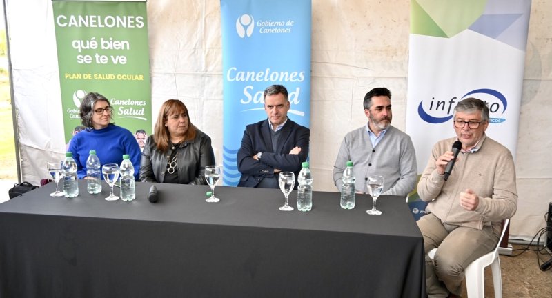 Se lanzó el plan de salud ocular Canelones, qué bien se te ve, dirigido a niños y niñas del departamento