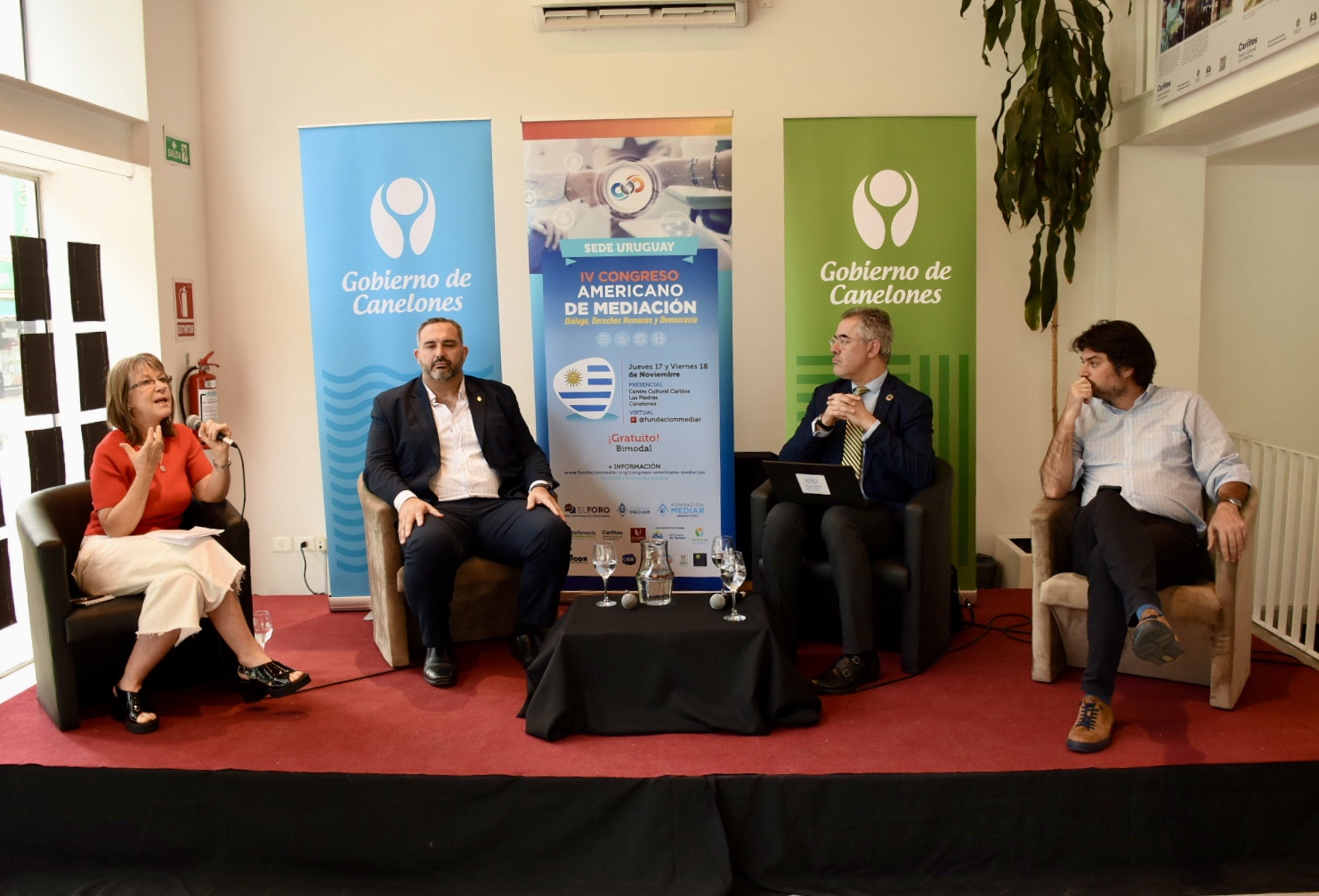 Con la participación de expertos nacionales e internacionales, se llevó a cabo el IV Congreso Americano de Mediación en la ciudad de Las Piedras Con la participación de expertos nacionales e internacionales, se llevó a cabo el IV Congreso Americano de Mediación en la ciudad de Las Piedras