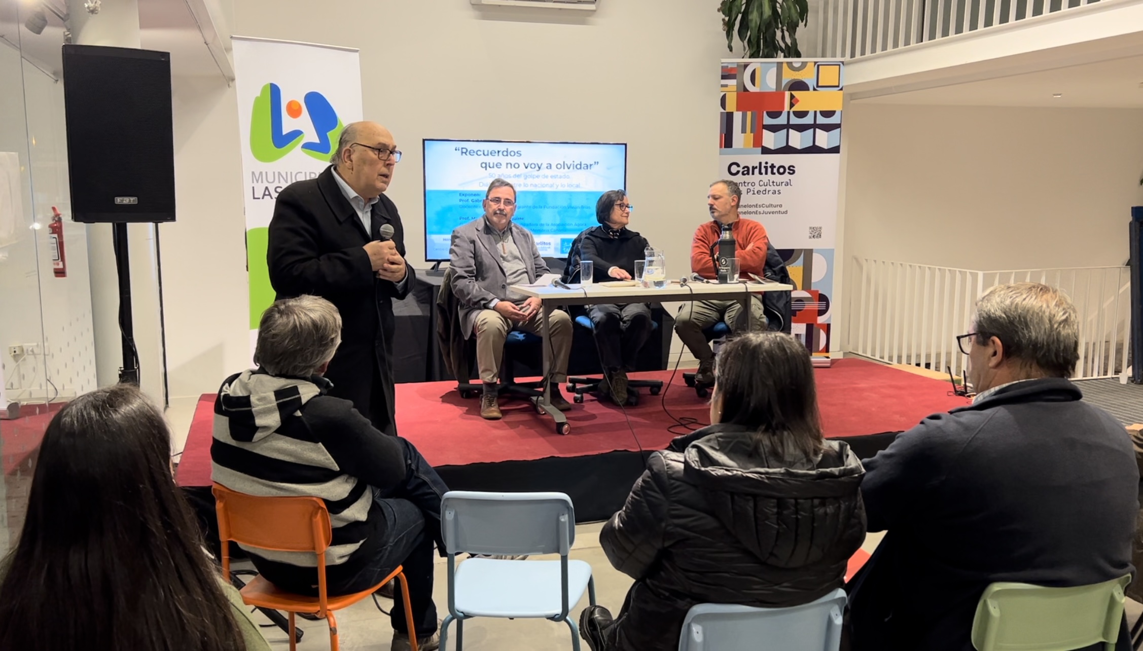Se realizó la actividad Recuerdos que no voy a olvidar. A 50 años del golpe de Estado en el Centro Cultural Carlitos Se realizó la actividad Recuerdos que no voy a olvidar. A 50 años del golpe de Estado en el Centro Cultural Carlitos