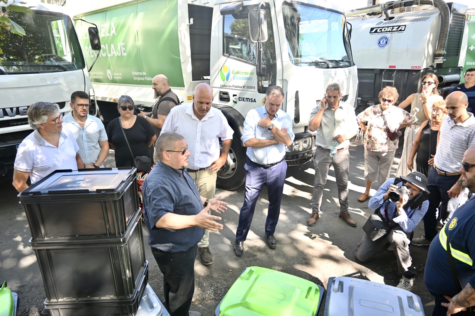 Gobierno de Canelones presentó nuevos servicios, programas y equipamiento para los Municipios de Las Piedras, La Paz, 18 de Mayo y Progreso