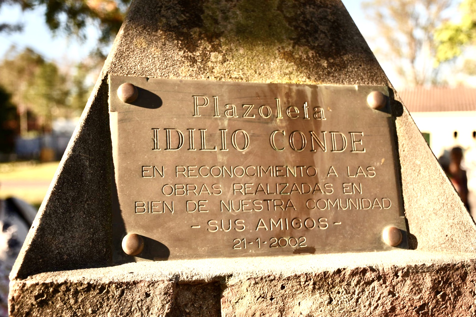 Quedaron inauguradas las obras de remodelación de la plaza Idilio Conde en Estación Quedaron inauguradas las obras de remodelación de la plaza Idilio Conde en Estación