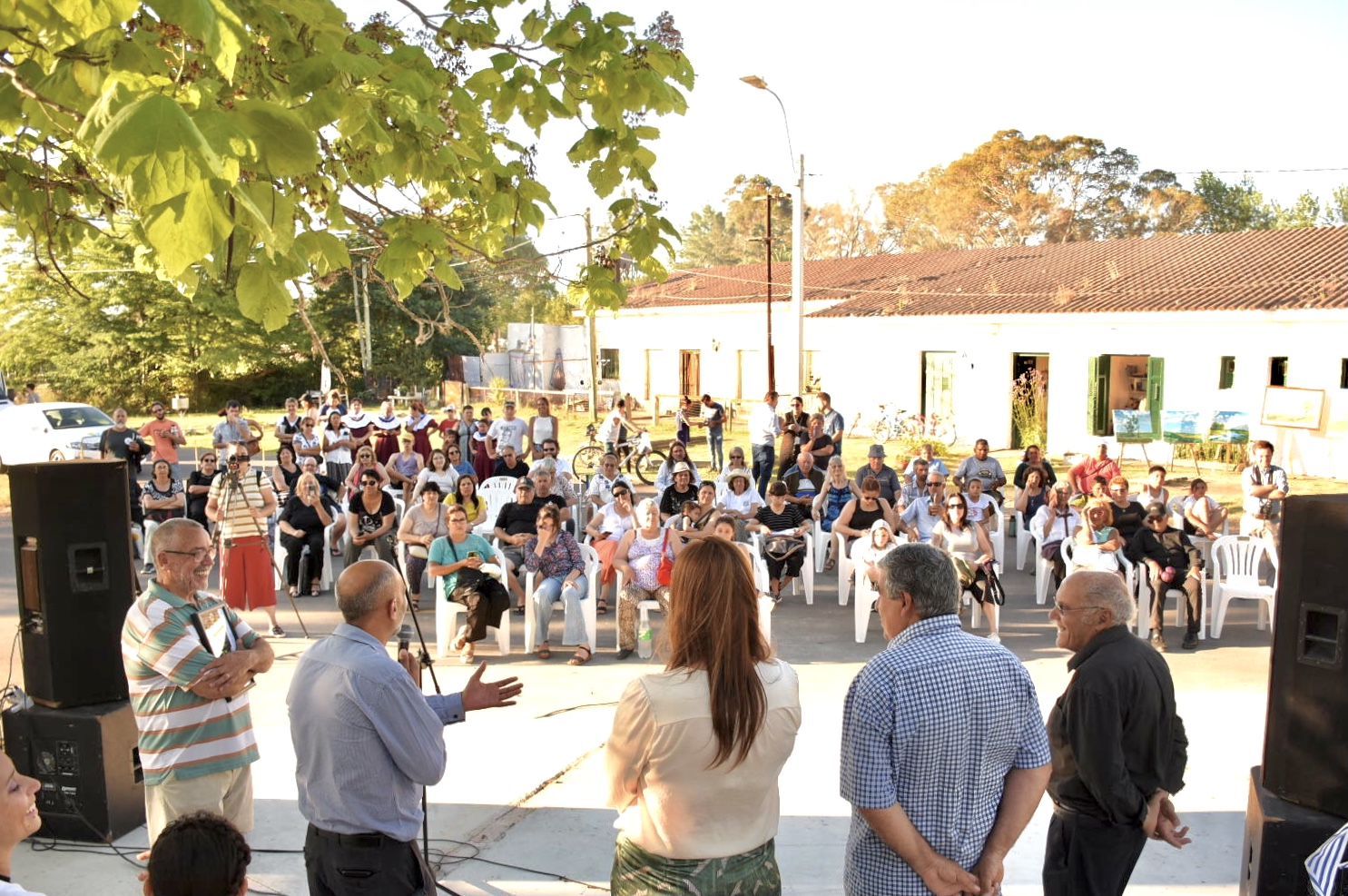 Quedaron inauguradas las obras de remodelación de la plaza Idilio Conde en Estación Quedaron inauguradas las obras de remodelación de la plaza Idilio Conde en Estación