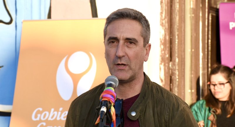 Alcalde del Municipio de Santa Lucía, Leonardo Mollo, en el lanzamiento del Mes de la Diversidad en Santa Lucía Alcalde del Municipio de Santa Lucía, Leonardo Mollo, en el lanzamiento del Mes de la Diversidad en Santa Lucía