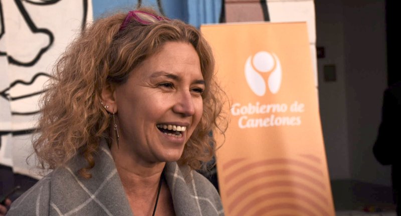 Responsable del Área de Género y Equidad, Nohelia Millán, en el lanzamiento del Mes de la Diversidad en Santa Lucía Responsable del Área de Género y Equidad, Nohelia Millán, en el lanzamiento del Mes de la Diversidad en Santa Lucía