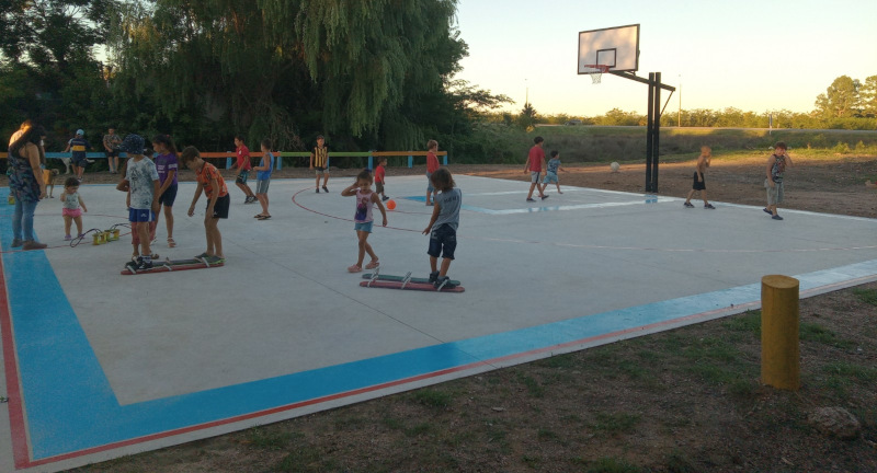 Espacio público en barrio La Cantera Espacio público en barrio La Cantera
