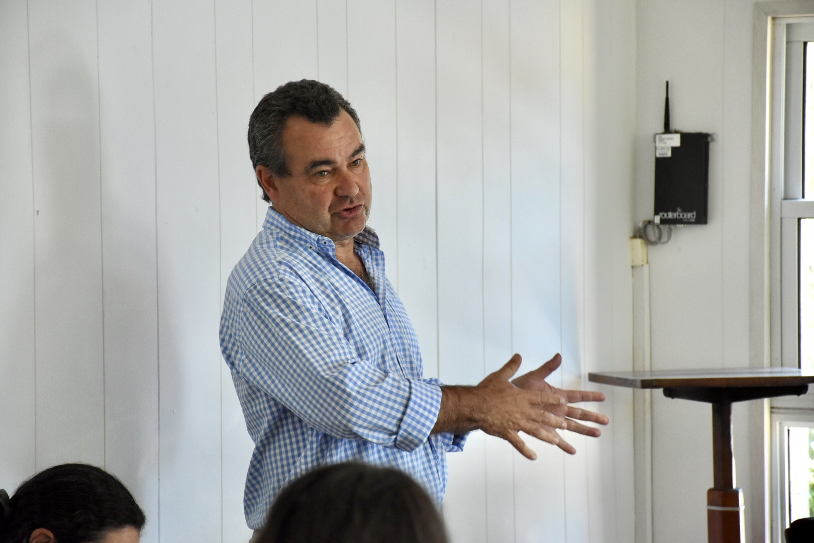 Ingeniero Agrónomo Forestal de la Intendencia de Canelones, Gerardo Acosta y Lara Ingeniero Agrónomo Forestal de la Intendencia de Canelones, Gerardo Acosta y Lara