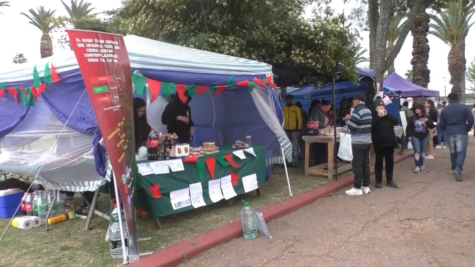 Instituciones presentes en la feria gastronómica del 140 aniversario de Suárez