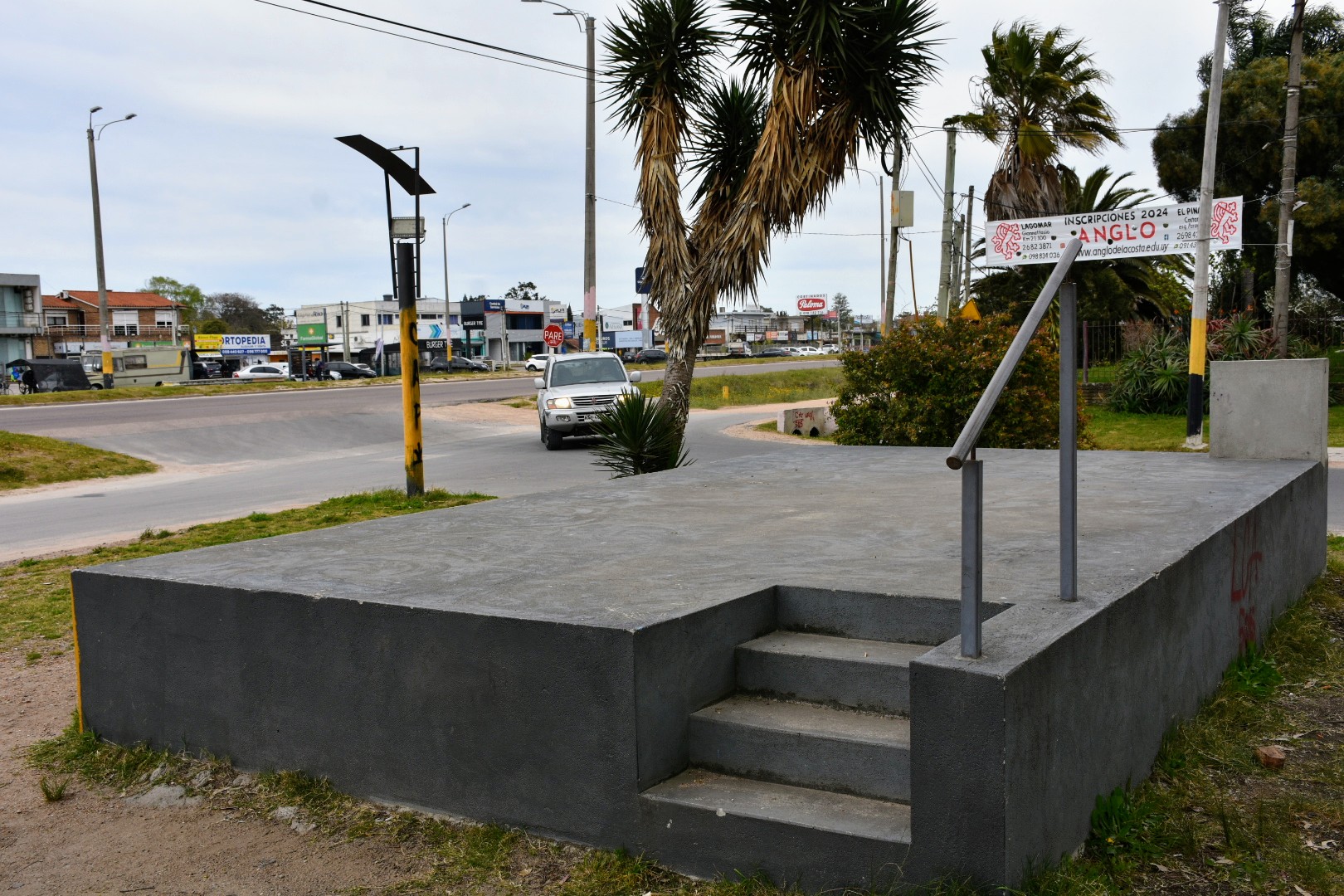 La Plaza cuenta con escenario La Plaza cuenta con escenario