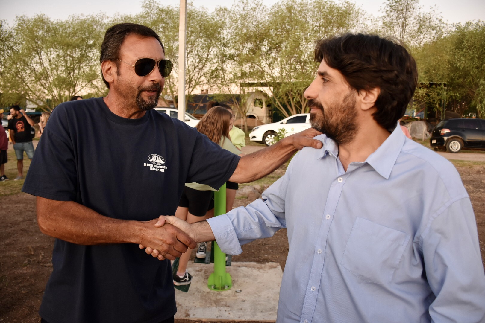 Marcelo Metediera, Intendente en funciones de Canelones, en la inauguración del Parque Gulla de Santa Rosa. Marcelo Metediera, Intendente en funciones de Canelones, en la inauguración del Parque Gulla de Santa Rosa.