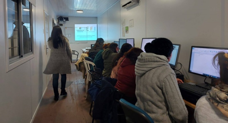 Mujeres rurales se capacitan en Albatización Digital en Aguas Corrientes Mujeres rurales se capacitan en Albatización Digital en Aguas Corrientes