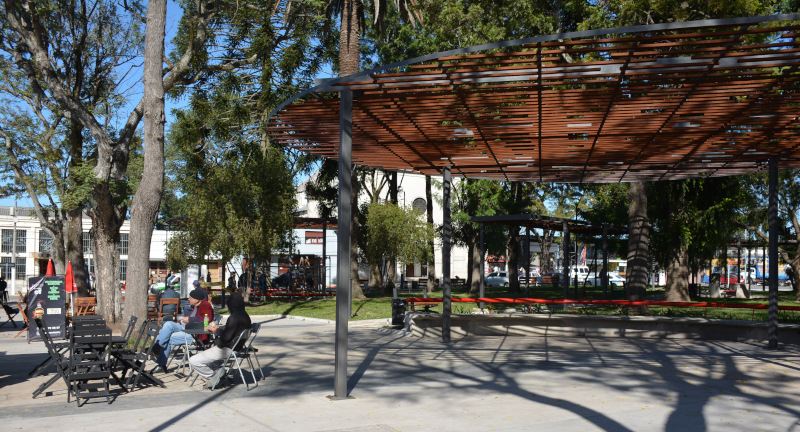Remodelación de la plaza Artigas de Sauce Remodelación de la plaza Artigas de Sauce