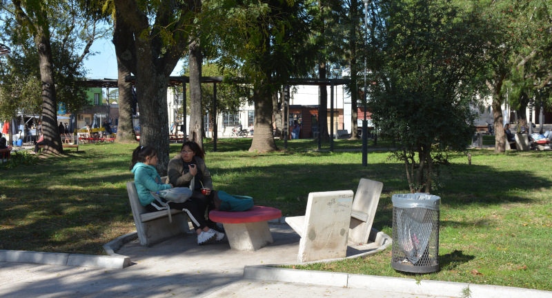 Remodelación de la plaza Artigas de Sauce Remodelación de la plaza Artigas de Sauce