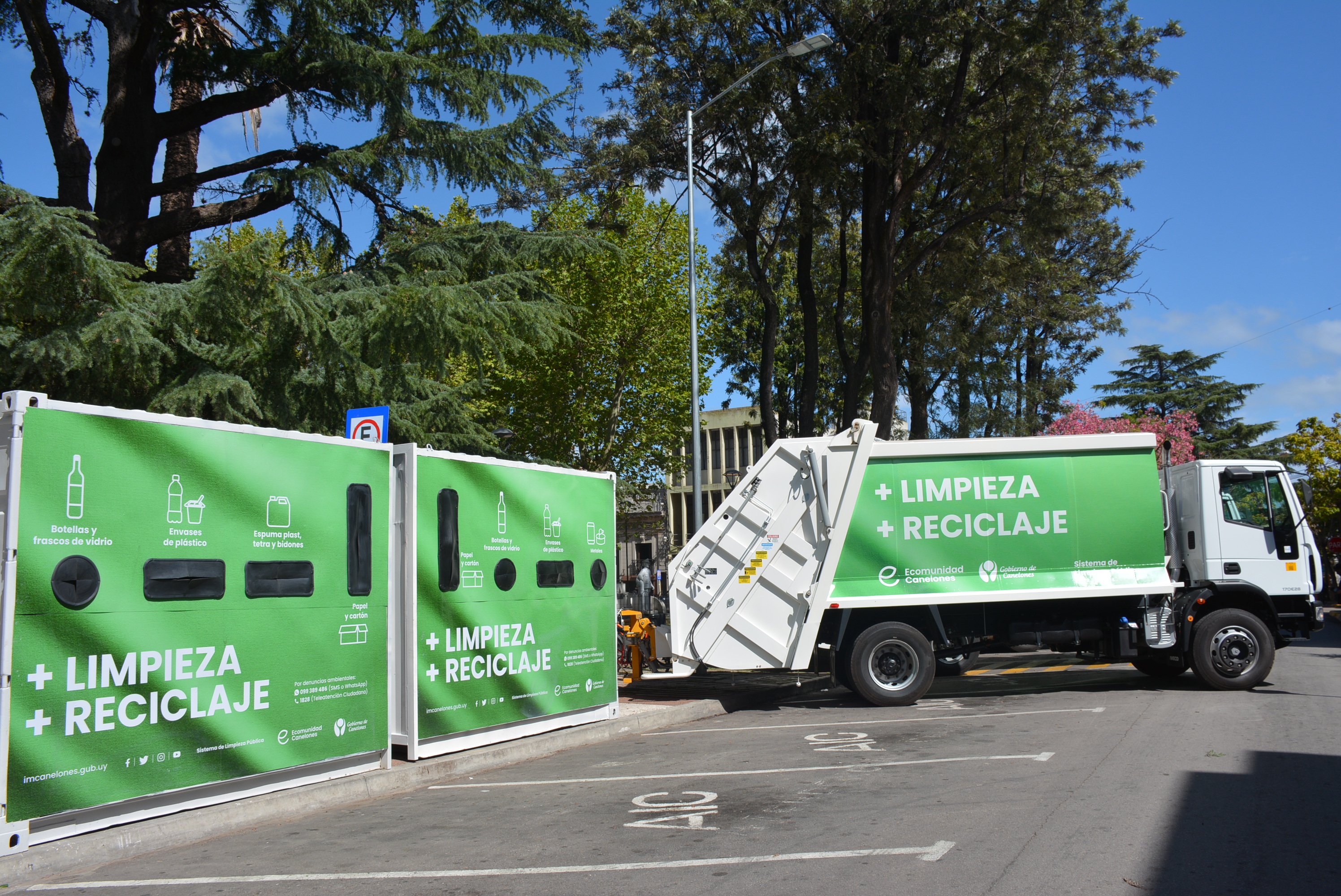 Presentación de nuevo equipamiento para limpieza y reciclaje 2023 Presentación de nuevo equipamiento para limpieza y reciclaje 2023