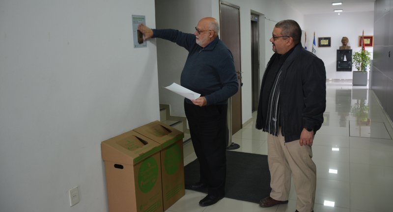 Programa Ecoficinas en la Junta Departamental de Canelones.