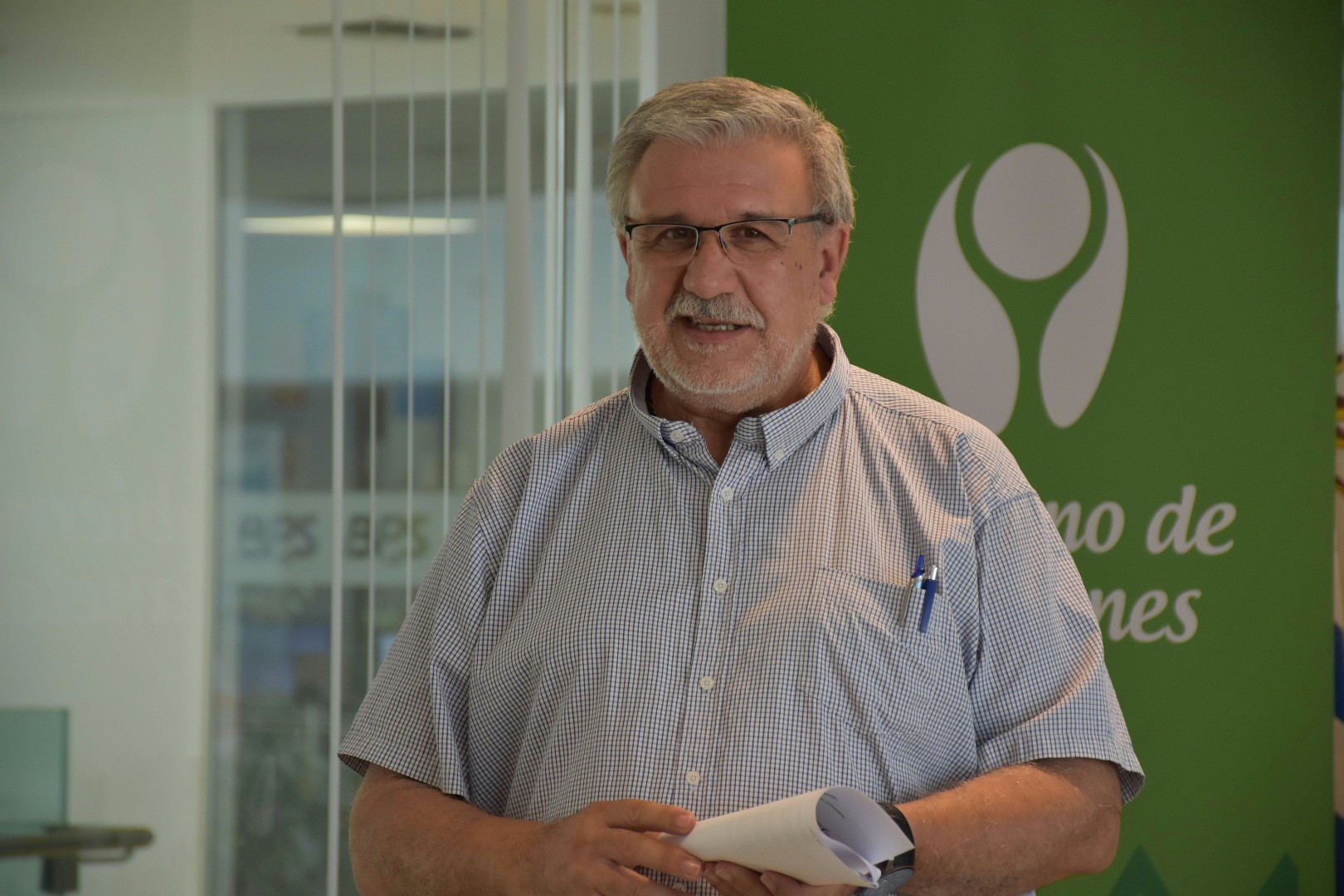 Responsable del Área Adulto Mayor de la Intendencia de Canelones, Darwin Barreto Responsable del Área Adulto Mayor de la Intendencia de Canelones, Darwin Barreto