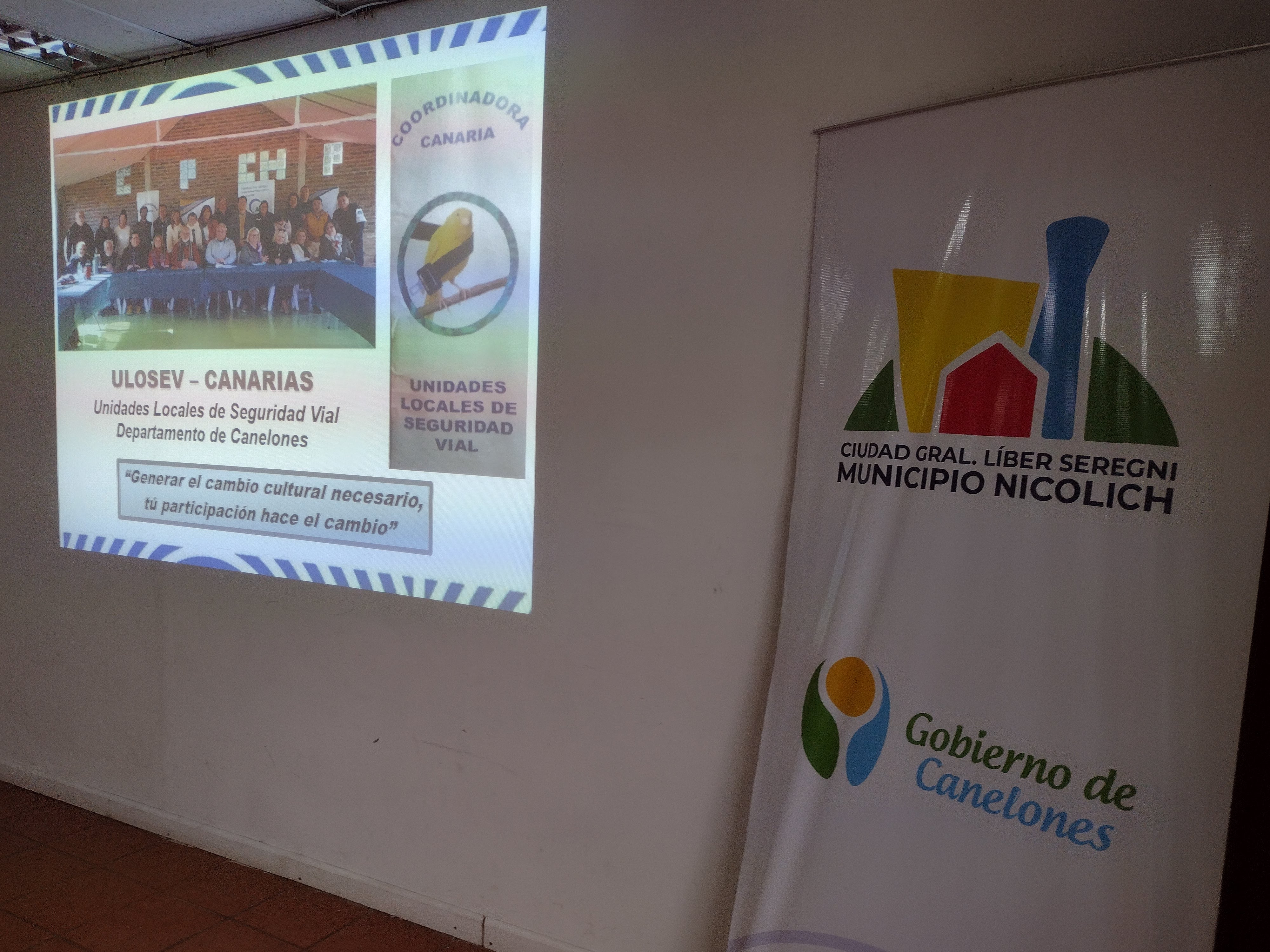 Se conformó una Unidad Local de Seguridad Vial en el Municipio Nicolich Se conformó una Unidad Local de Seguridad Vial en el Municipio Nicolich