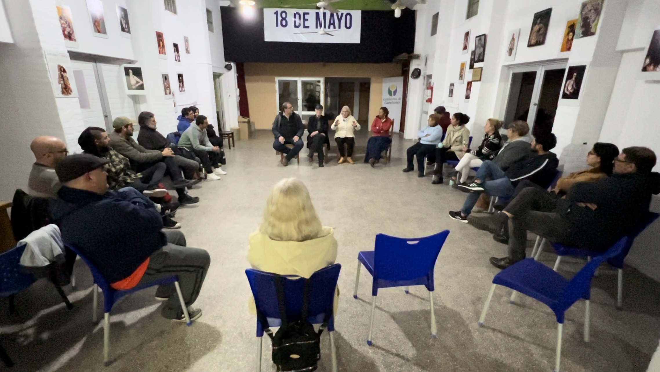 Se realizó el conversatorio Mayo, mes de la memoria en el Municipio de 18 de Mayo
