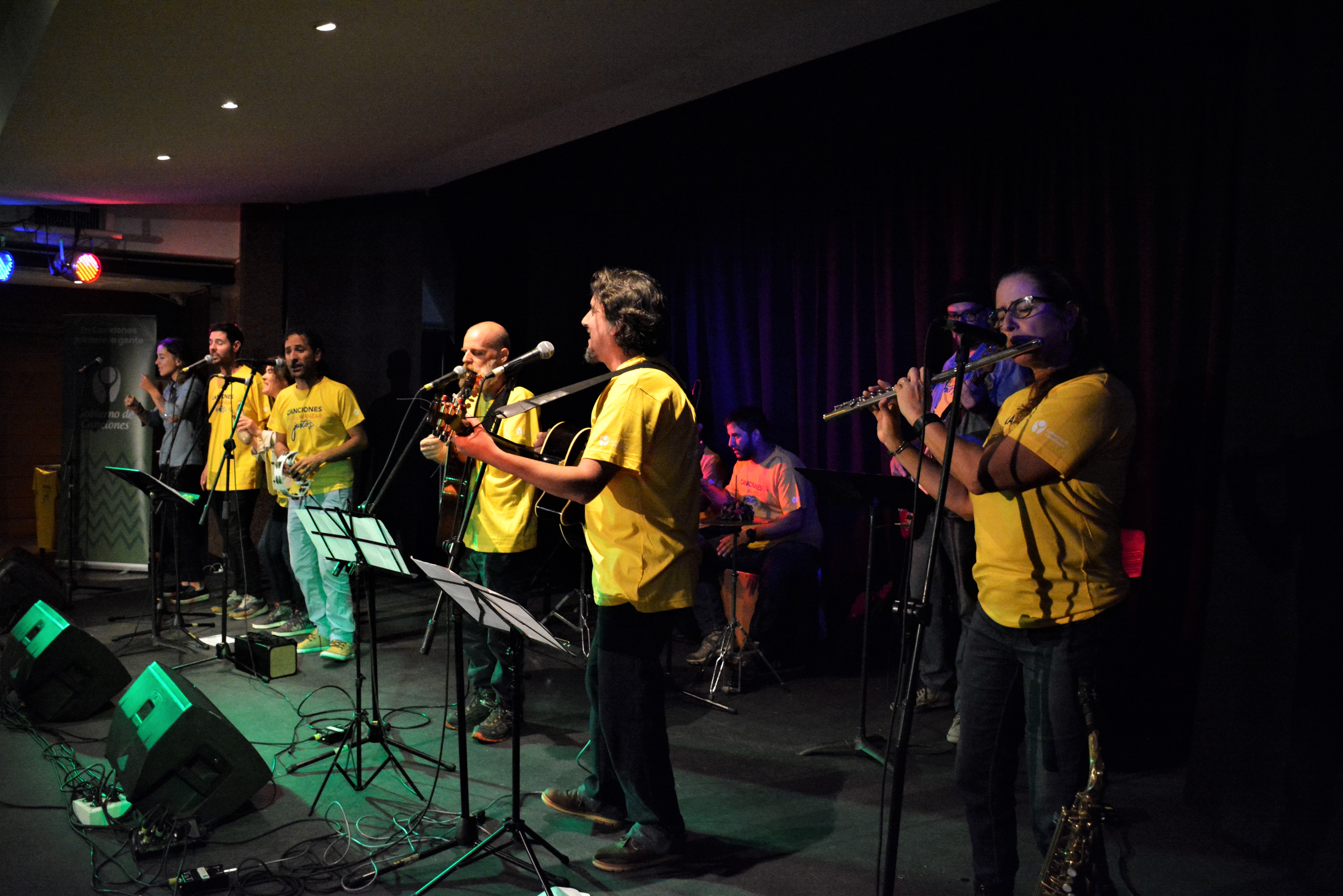 Se realizó el lanzamiento de la campaña Canciones para avanzar juntos, que recorrerá escuelas del departamento