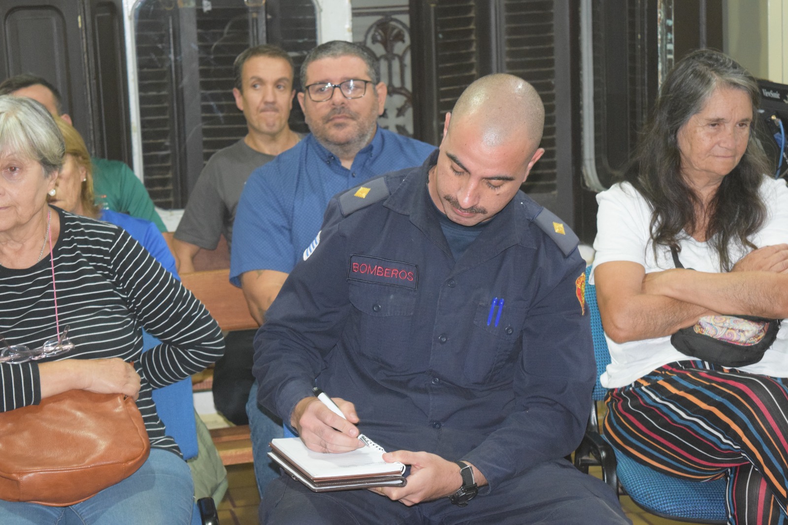 Reunión del CECOED en Santa Lucía