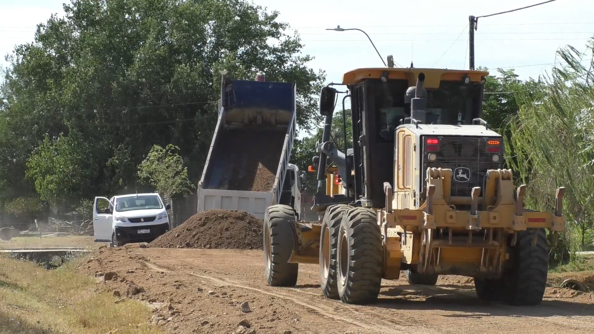 Avanzan obras viales e hidráulicas en San Ramón y San Jacinto Avanzan obras viales e hidráulicas en San Ramón y San Jacinto