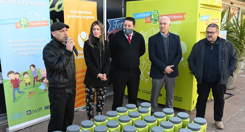 Lanzamiento de zona de reciclaje en El Pinar Lanzamiento de zona de reciclaje en El Pinar