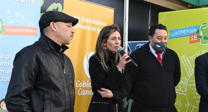 Lanzamiento de zona de reciclaje en El Pinar Lanzamiento de zona de reciclaje en El Pinar