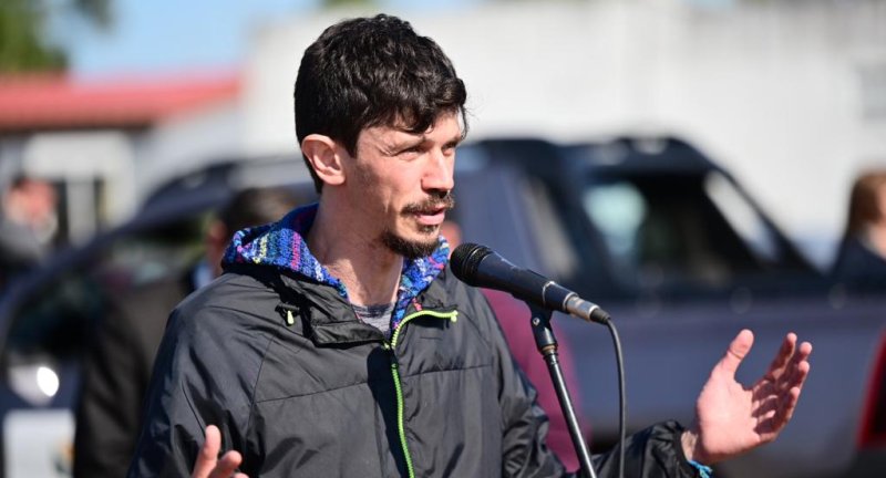 El Alcalde de Los Cerrillos, Prof. Rodrigo Roncio, en la inauguración del nuevo espacio público Unión en Los Cerrillos El Alcalde de Los Cerrillos, Prof. Rodrigo Roncio, en la inauguración del nuevo espacio público Unión en Los Cerrillos