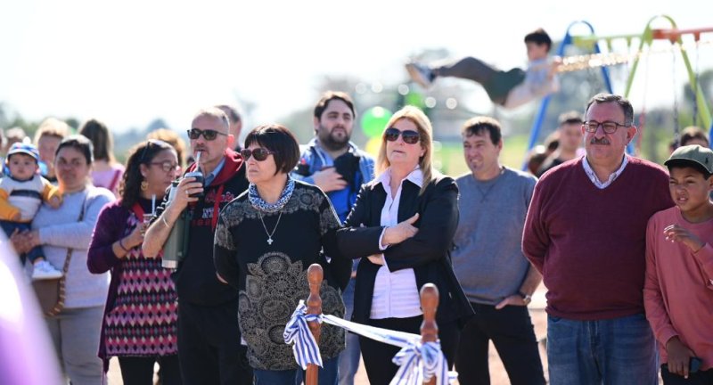 Quedó inaugurado el nuevo espacio público Unión en Los Cerrillos Quedó inaugurado el nuevo espacio público Unión en Los Cerrillos