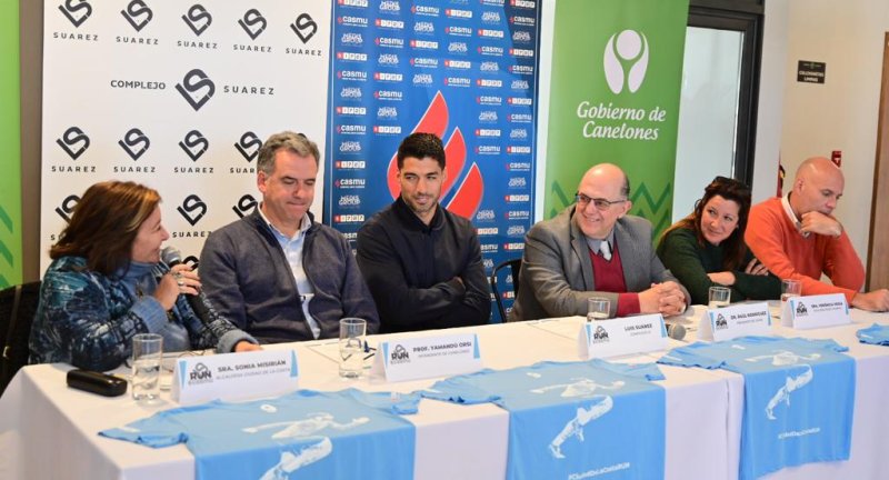 Lanzamiento de la carrera 8K #CiudadDeLaCostaRUN en el Complejo Luis Suárez Lanzamiento de la carrera 8K #CiudadDeLaCostaRUN en el Complejo Luis Suárez