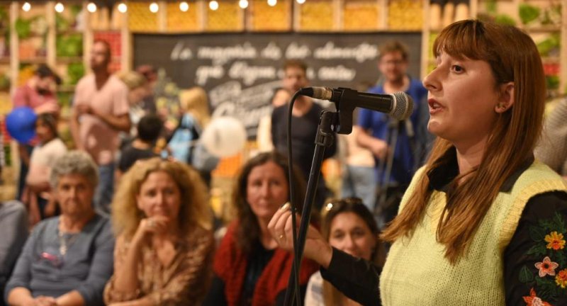 Jornada de intercambio en la mesa de participación de grupos de mujeres rurales en el Pabellón de Canelones de la Expo Prado 2022 Jornada de intercambio en la mesa de participación de grupos de mujeres rurales en el Pabellón de Canelones de la Expo Prado 2022