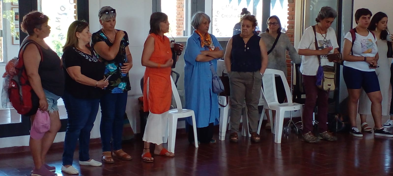Se realizó un encuentro con colectivos feministas de todo el departamento en Atlántida