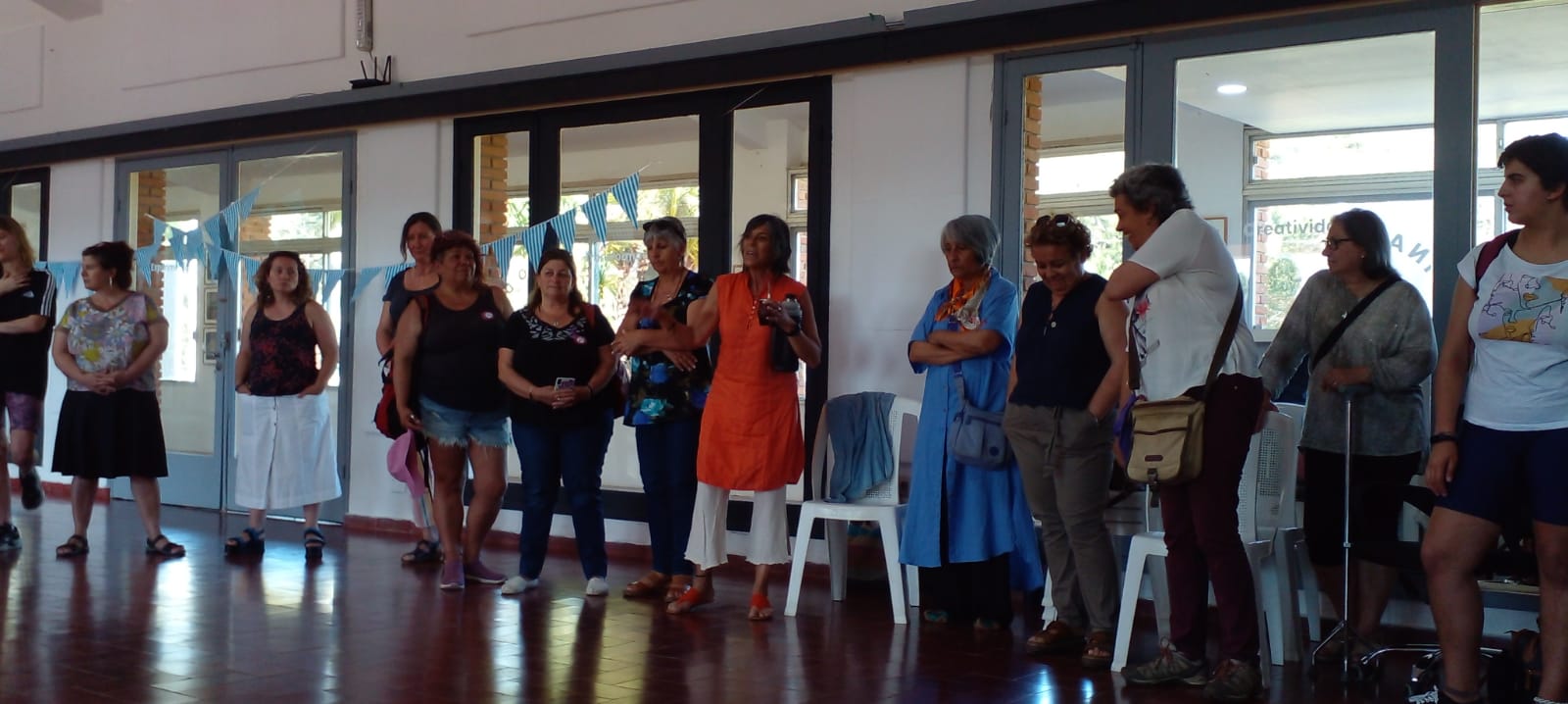 Se realizó un encuentro con colectivos feministas de todo el departamento en Atlántida