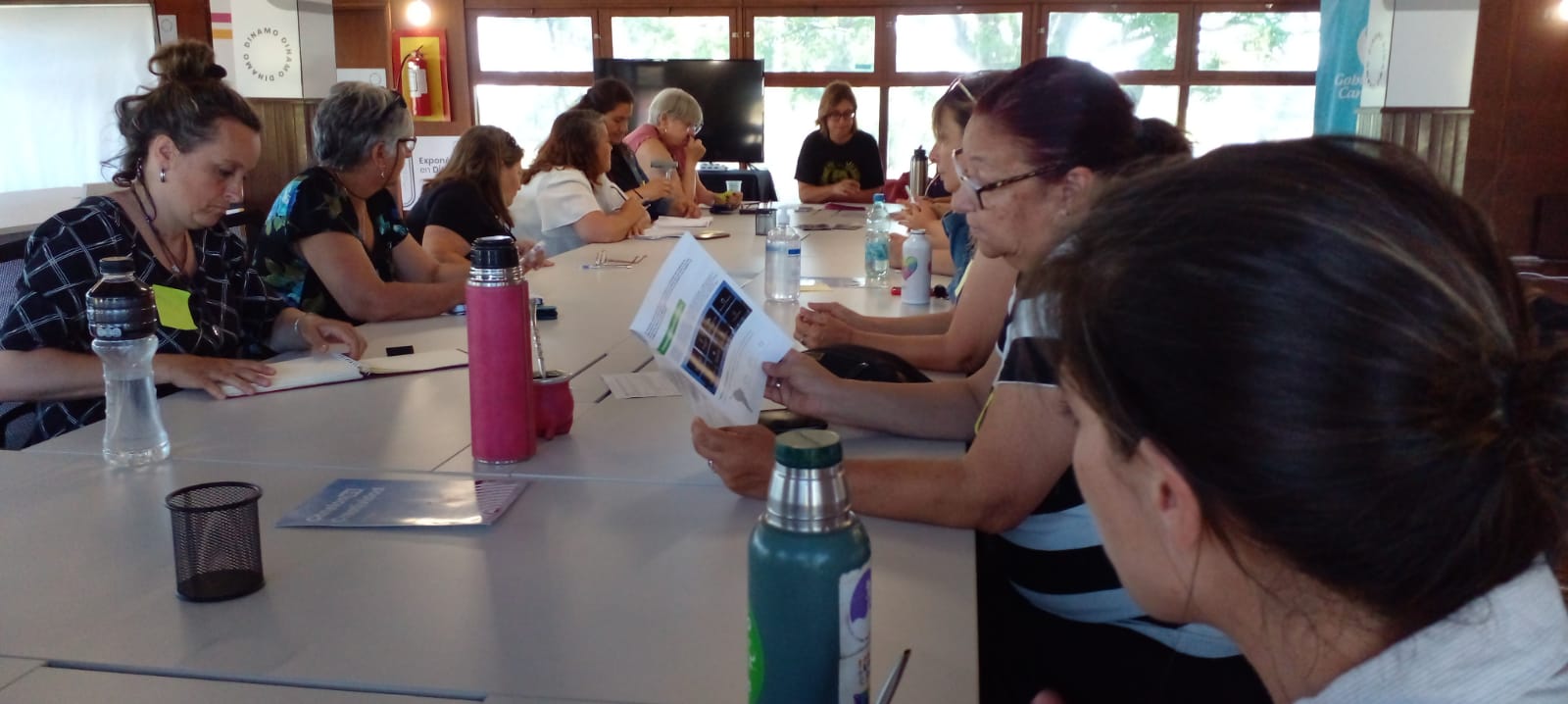 Se realizó un encuentro con colectivos feministas de todo el departamento en Atlántida