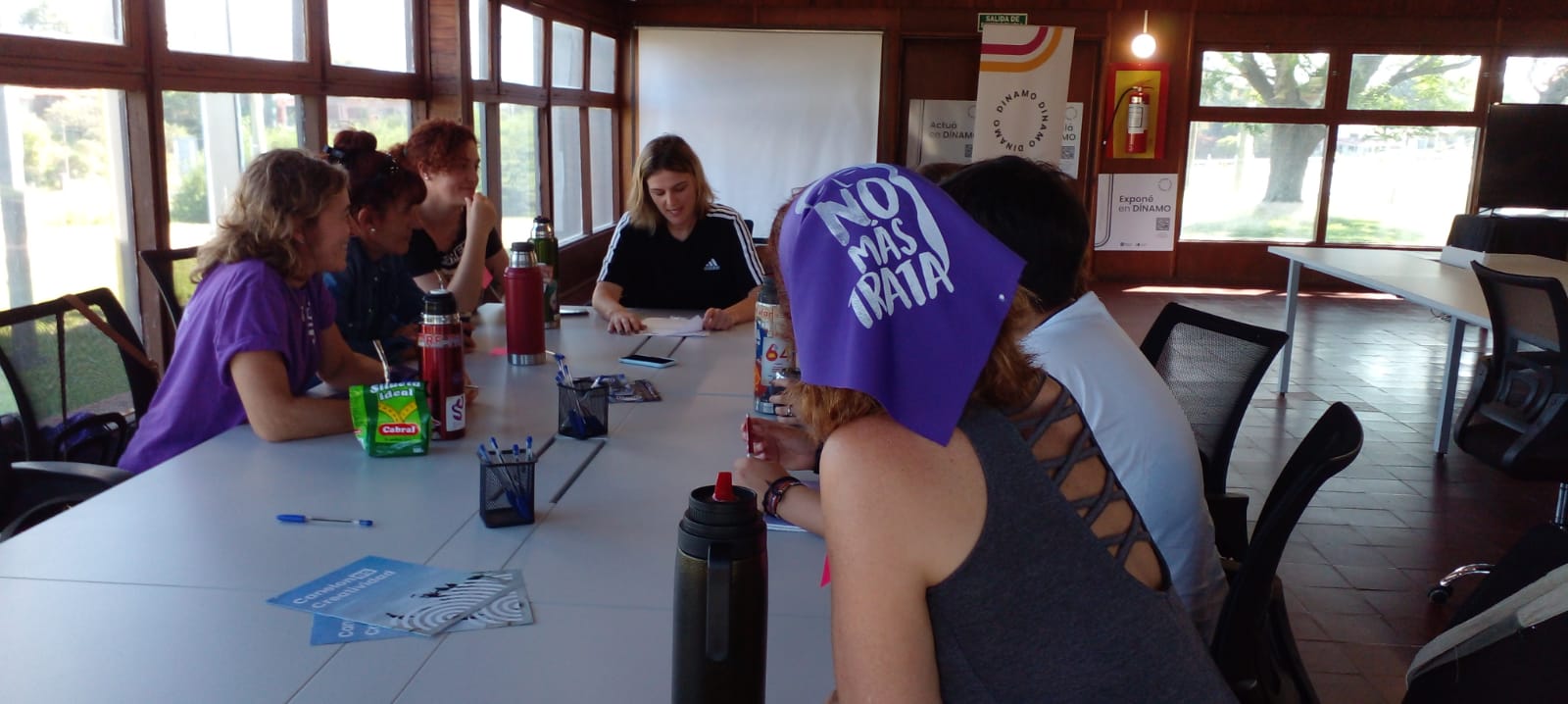 Se realizó un encuentro con colectivos feministas de todo el departamento en Atlántida