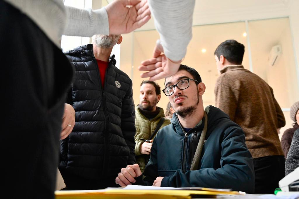 Gobierno de Canelones les dio la bienvenida a 32 personas con discapacidad que desempeñarán tareas en todo el departamento Gobierno de Canelones les dio la bienvenida a 32 personas con discapacidad que desempeñarán tareas en todo el departamento