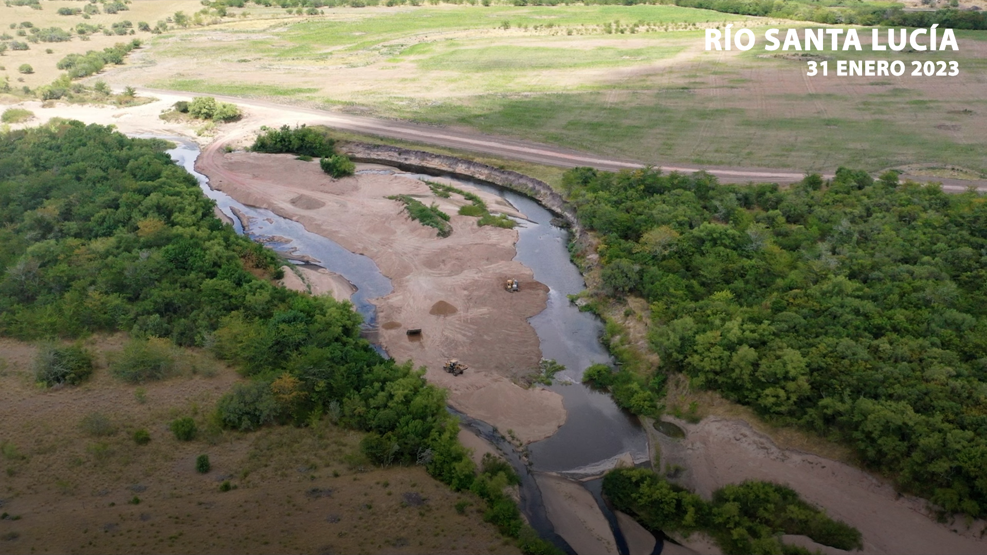 Río Santa Lucía – 31 de enero de 2023