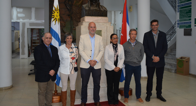 Gobierno de Canelones firmó acuerdo de cooperación con el Instituto Nacional de Deporte, Educación Física y Recreación de la República de Cuba