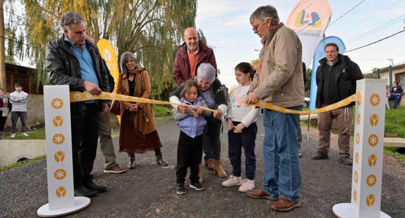 Mejor infraestructura vial e hidráulica: se inauguraron dos importantes obras en Las Piedras