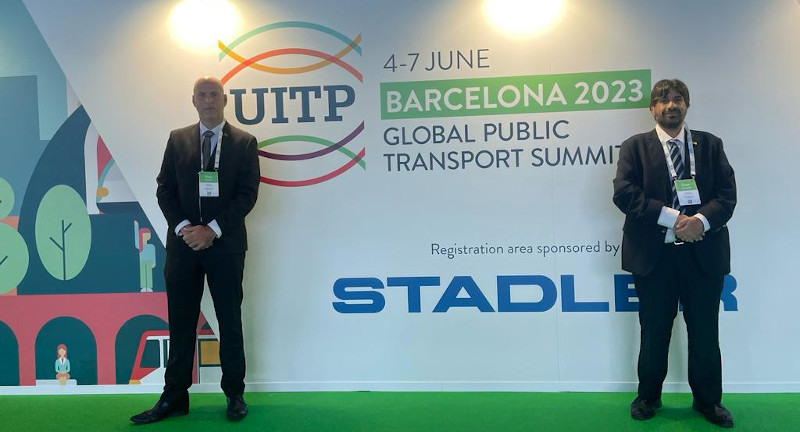 Autoridades representan a Canelones en la Cumbre Global de Transporte Público y se reúnen con uruguayos en Barcelona