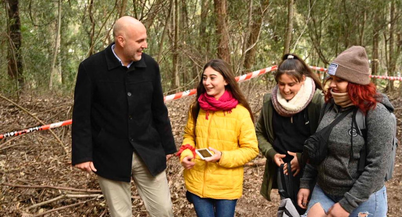 Jornada de limpieza del lago en Parque Roosevelt