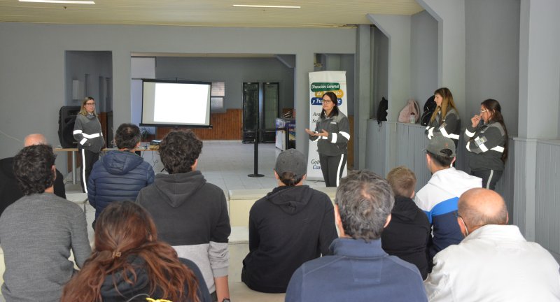 Se desarrolló taller de sensibilización para usuarios de motocicletas en Santa Lucía