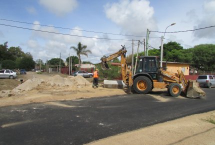 Montes de Solymar: siguen las obras de infraestructura en Ciudad de la Costa