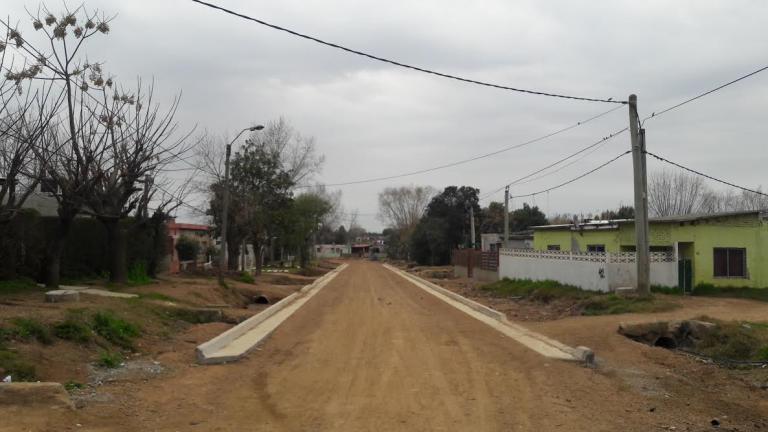 Cordón cuneta imagen