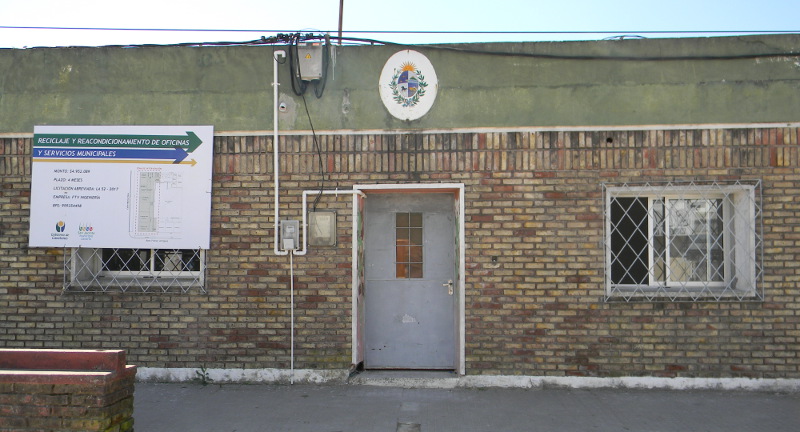 Fachada previo a las obras