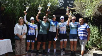 Imagen Intendenta de Canelones acompañó el cierre de la Primera Competencia de Ciclismo Femenino en el Mes de las Mujeres