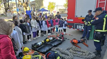 Imagen Intendenta Garrido participó en jornada de sensibilización vial por el Mayo Amarillo