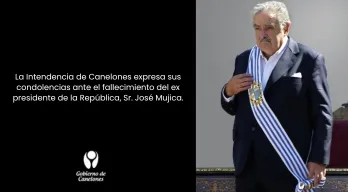 Imagen La Intendencia de Canelones expresa sus condolencias ante el fallecimiento del ex presidente José Mujica.