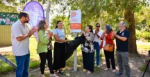 Ciudad de la Costa inició la colocación de Marcas Patrimoniales