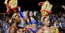 Parque del Plata y Las Toscas vibraron al ritmo del desfile de llamadas 
