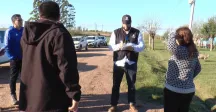 Intendenta Garrido y Cecoed Canelones trabajan en busca de soluciones ante temporal sufrido en Castellanos 